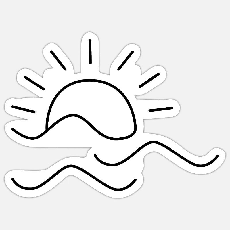 Sticker Größe S (10 x 10 cm) - 