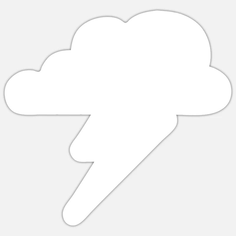 Clouds Sticker size S (10 x 10 cm)