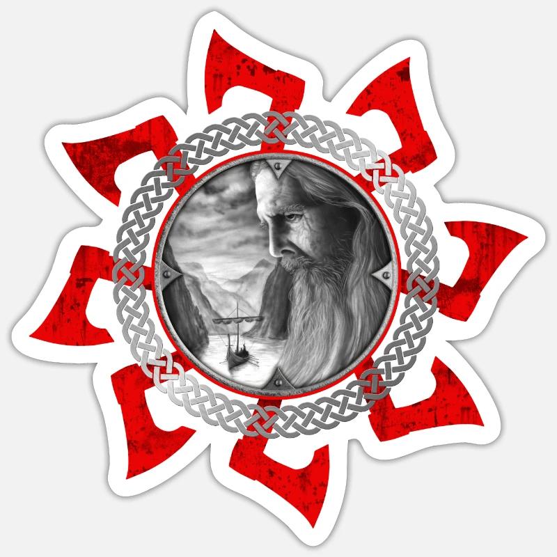 Vikings Sticker taille S (10 x 10 cm)