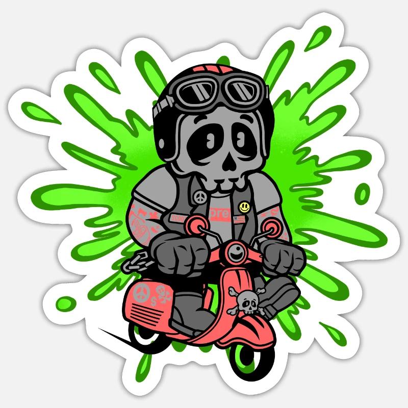 Sticker taille S (10 x 10 cm) - 