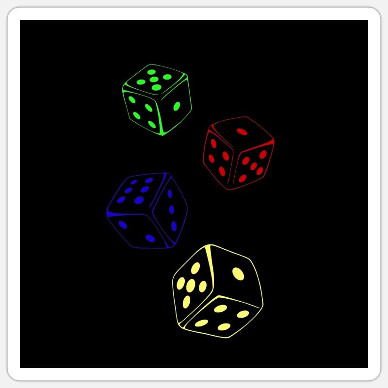 cube Sticker size S (10 x 10 cm)