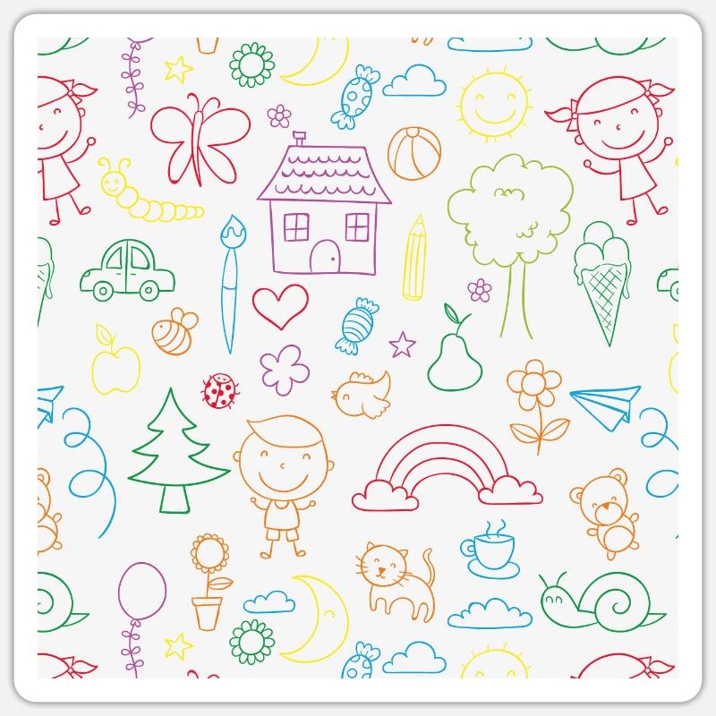 Sticker Größe S (10 x 10 cm) - 