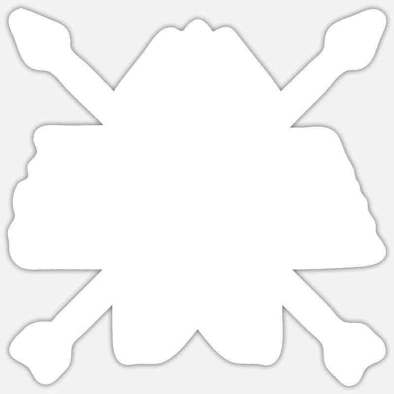 camping Sticker size S (10 x 10 cm)