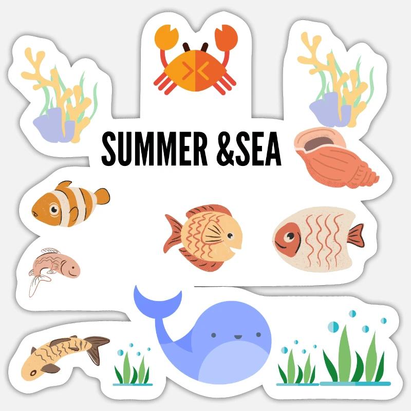 Sticker Größe S (10 x 10 cm) - 