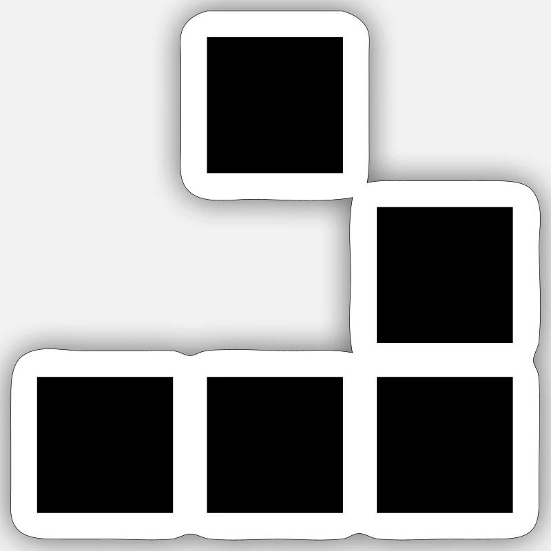 Planeur - Sticker taille S (10 x 10 cm) - blanc mat