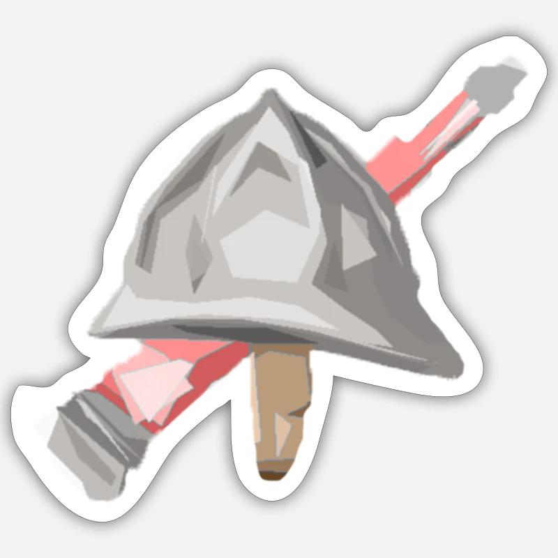 Pompiers Autriche - Sticker taille S (10 x 10 cm) - blanc mat