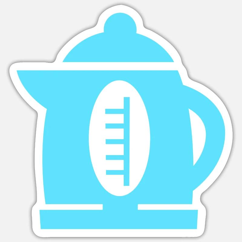 chauffe-eau Sticker taille S (10 x 10 cm)