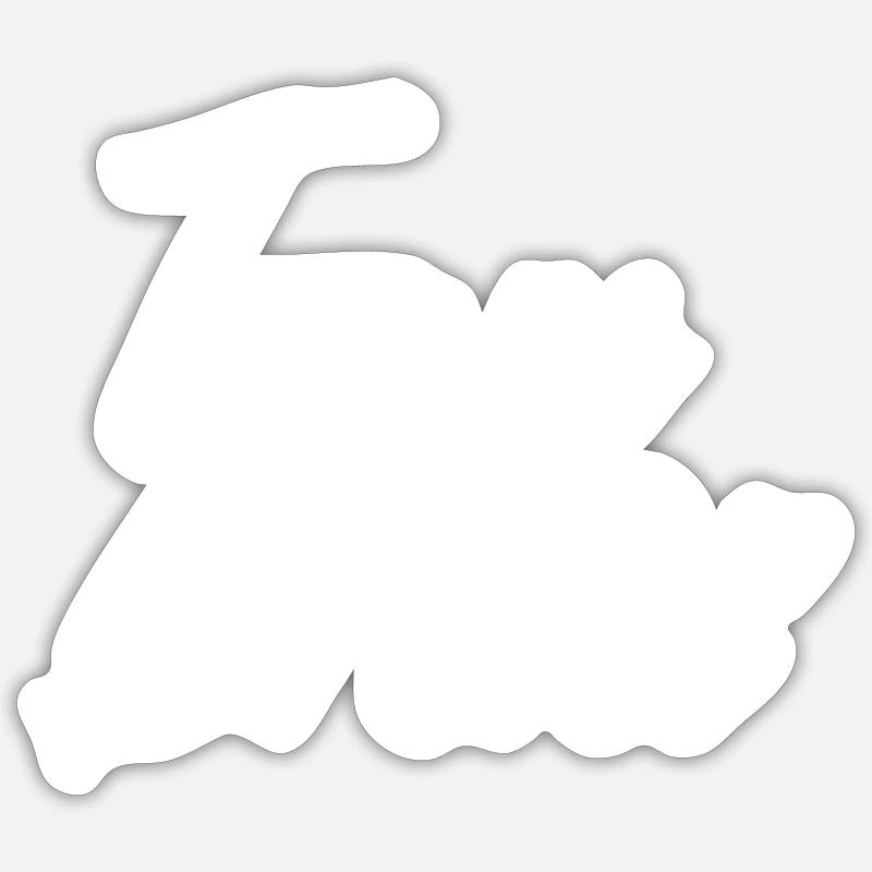 Sticker taille S (10 x 10 cm) - 