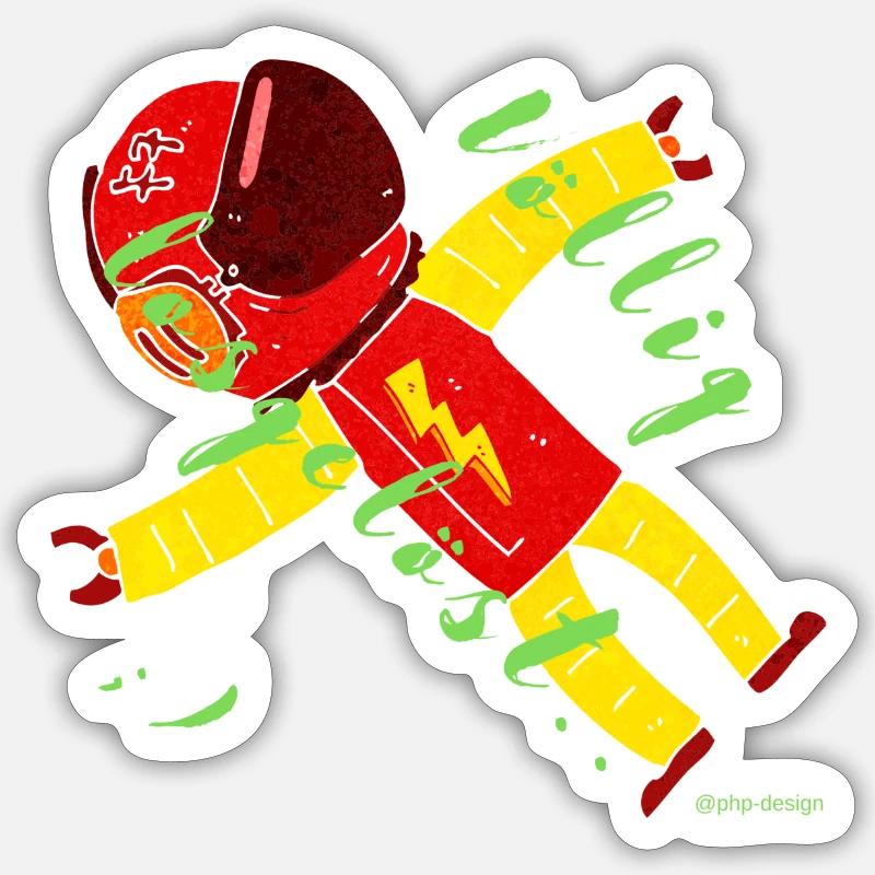 Sticker taille S (10 x 10 cm) - 