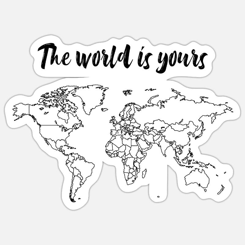 Sticker Größe S (10 x 10 cm) - 