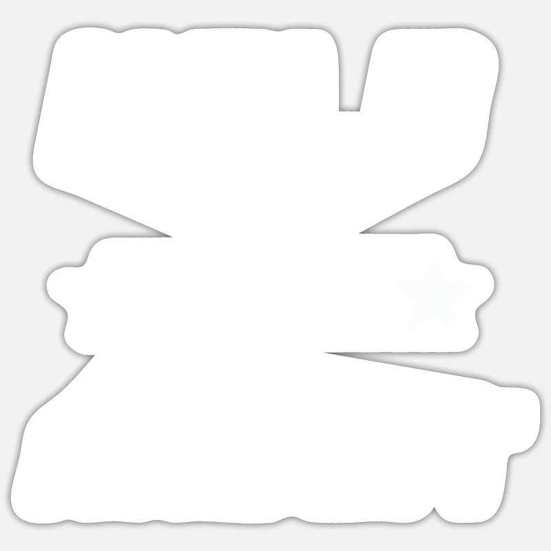 Held der Arbeit ,lustige Geschenkidee ,Geschenk Sticker Größe S (10 x 10 cm)