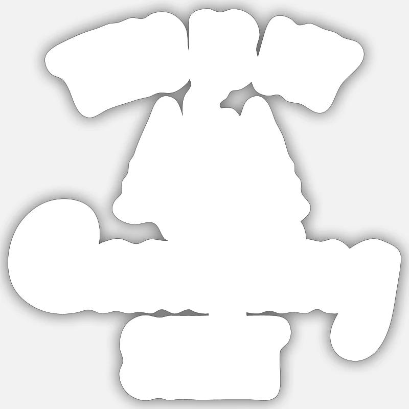 Sticker size S (10 x 10 cm) - 