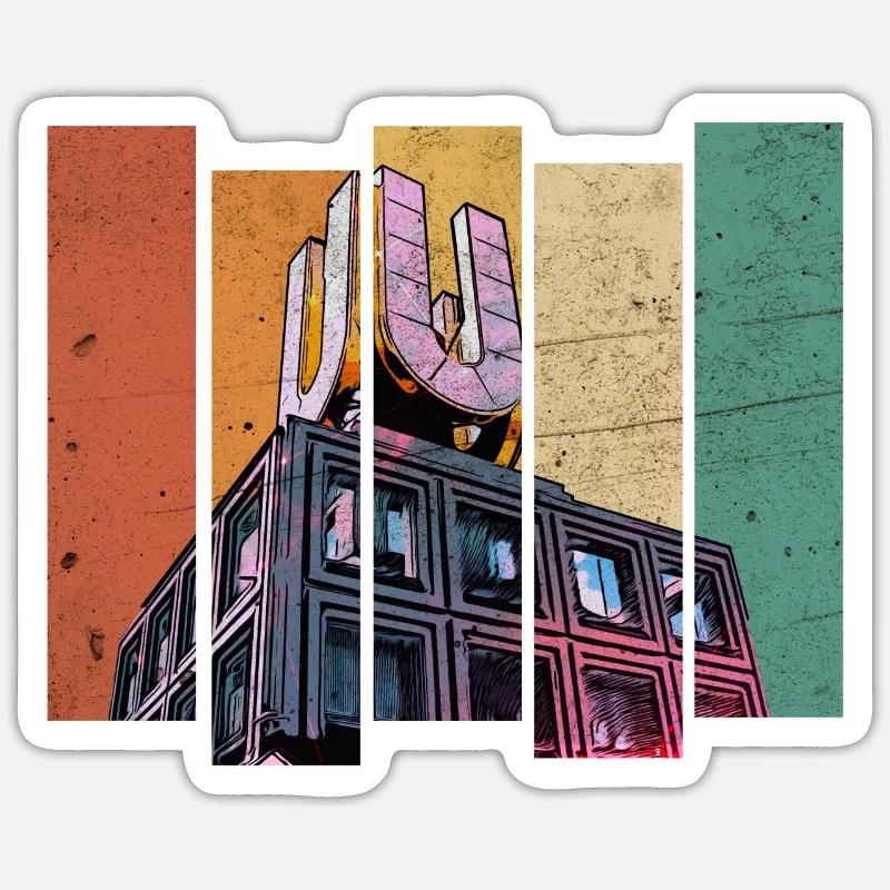 Sticker Größe S (10 x 10 cm) - 