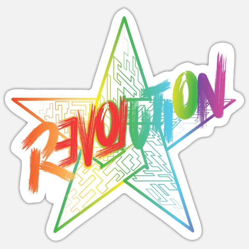 Sticker Größe S (10 x 10 cm) - 