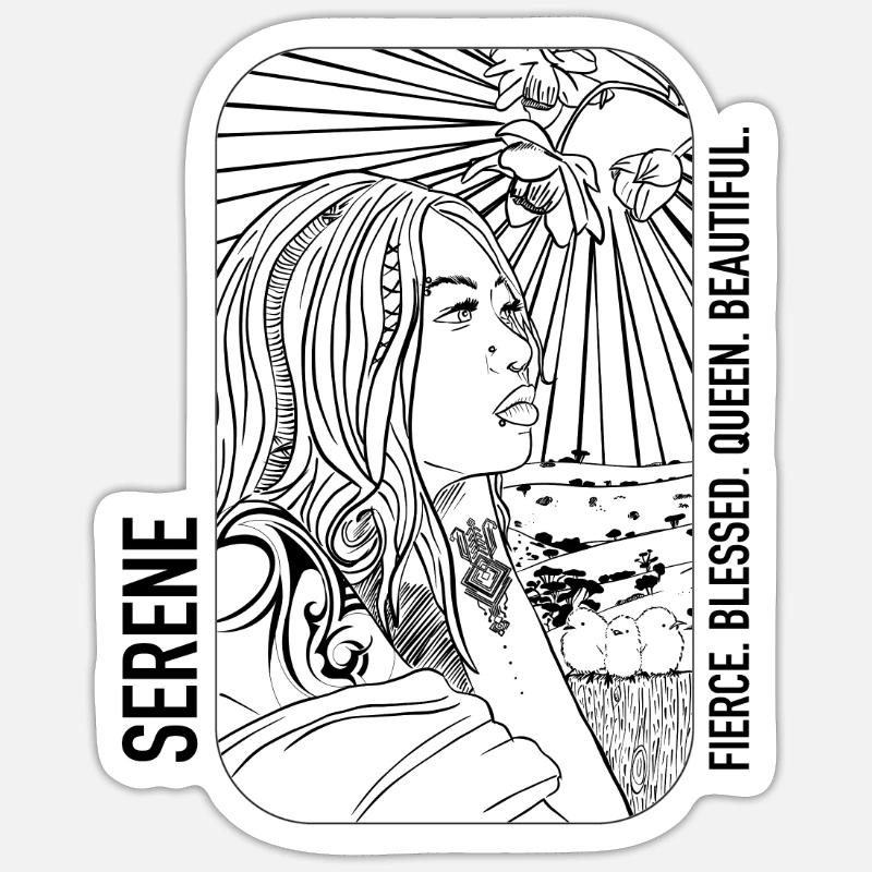 Sticker taille S (10 x 10 cm) - 