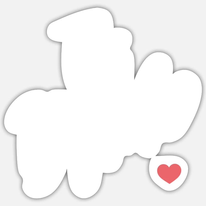 Sticker taille S (10 x 10 cm) - 