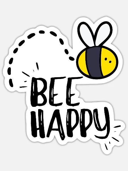 - Sticker Größe S (10 x 10 cm) - Mattweiß