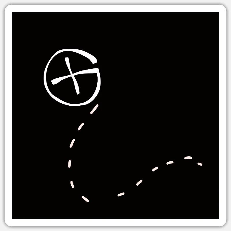 Sticker Größe S (10 x 10 cm) - 