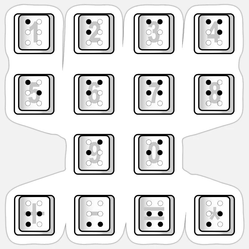 Sticker Größe S (10 x 10 cm) - 