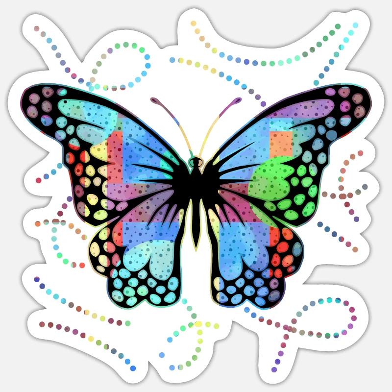 Sticker taille S (10 x 10 cm) - 