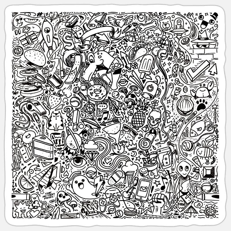 Sticker size S (10 x 10 cm) - 