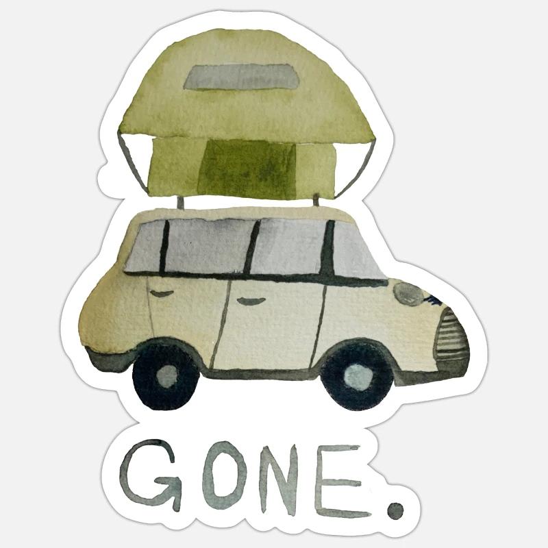 Sticker Größe S (10 x 10 cm) - 