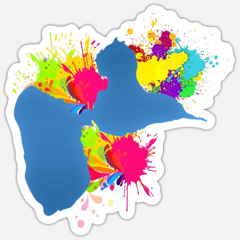 Sticker taille S (10 x 10 cm) - 