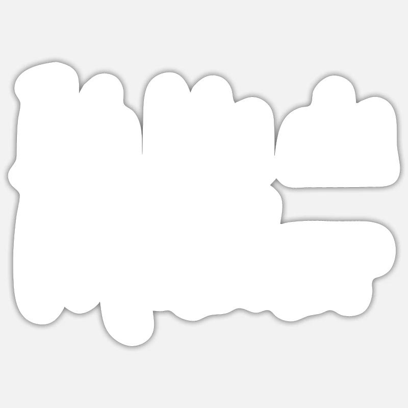 Sticker Größe S (10 x 10 cm) - 