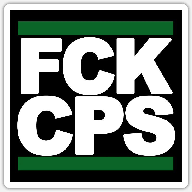 fck cps Sticker size S (10 x 10 cm)