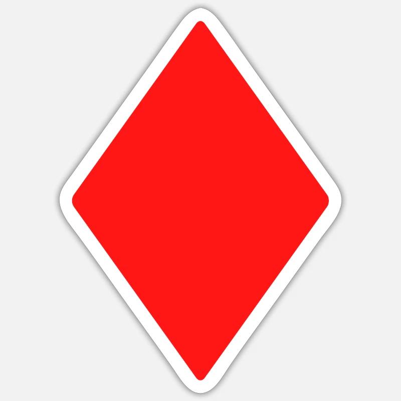 Tile Card Game - Sticker size S (10 x 10 cm) - white matte