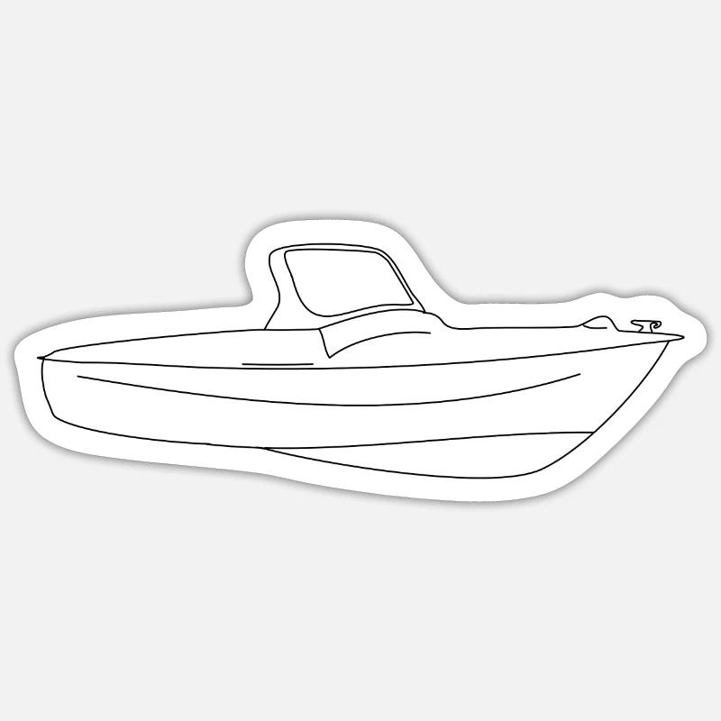 Boot Sticker Größe S (10 x 10 cm)