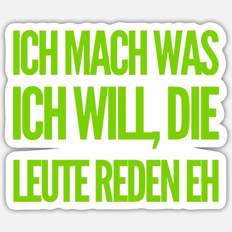 Sticker Größe S (10 x 10 cm) -