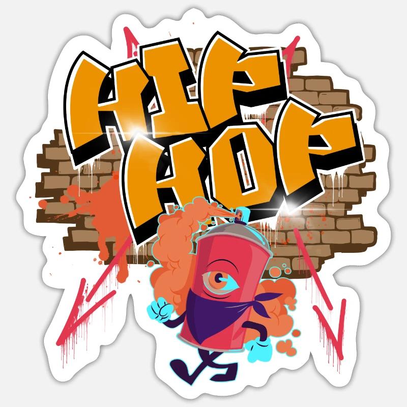 Sticker taille S (10 x 10 cm) - 