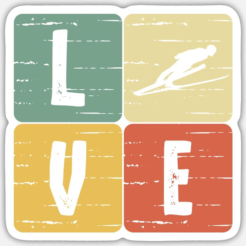 Sticker Größe S (10 x 10 cm) - 