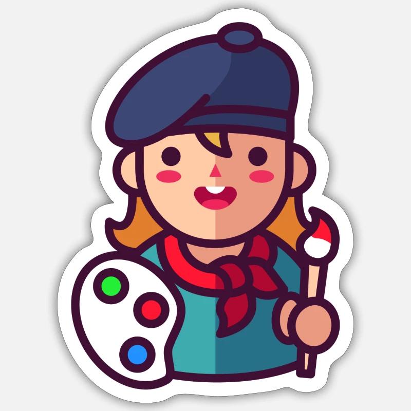 Sticker Größe S (10 x 10 cm) - 