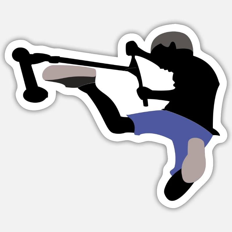 Sticker taille S (10 x 10 cm) - 