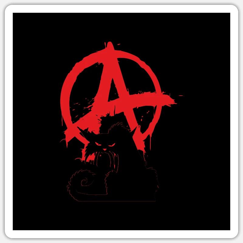 Anarchy Sticker size S (10 x 10 cm)