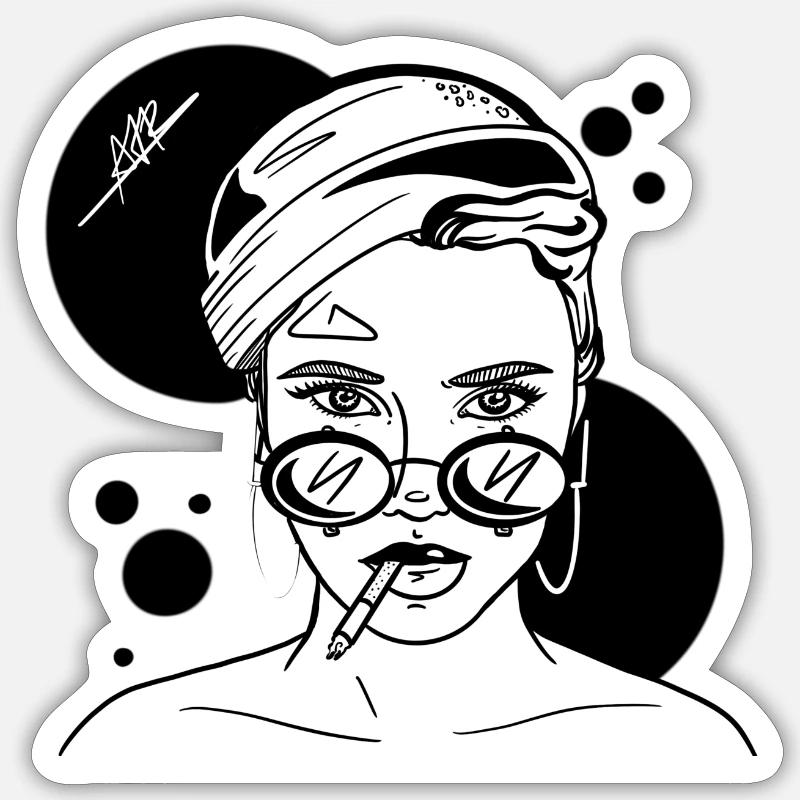 Sticker taille S (10 x 10 cm) - 