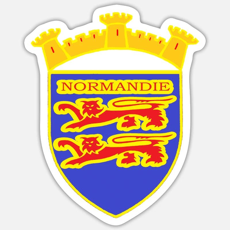 NORMANDY LION Sticker size S (10 x 10 cm)