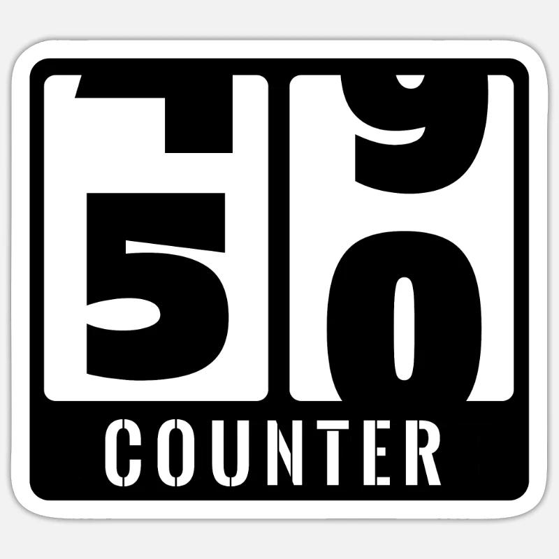 Sticker taille S (10 x 10 cm) - 