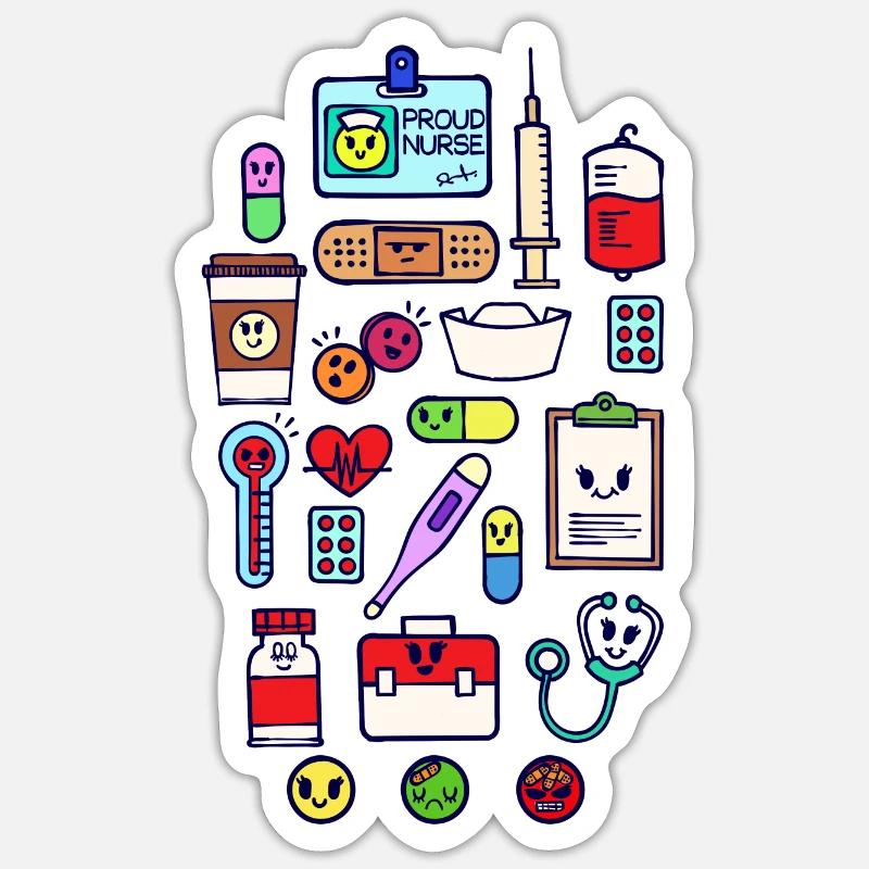 Sticker taille S (10 x 10 cm) - 