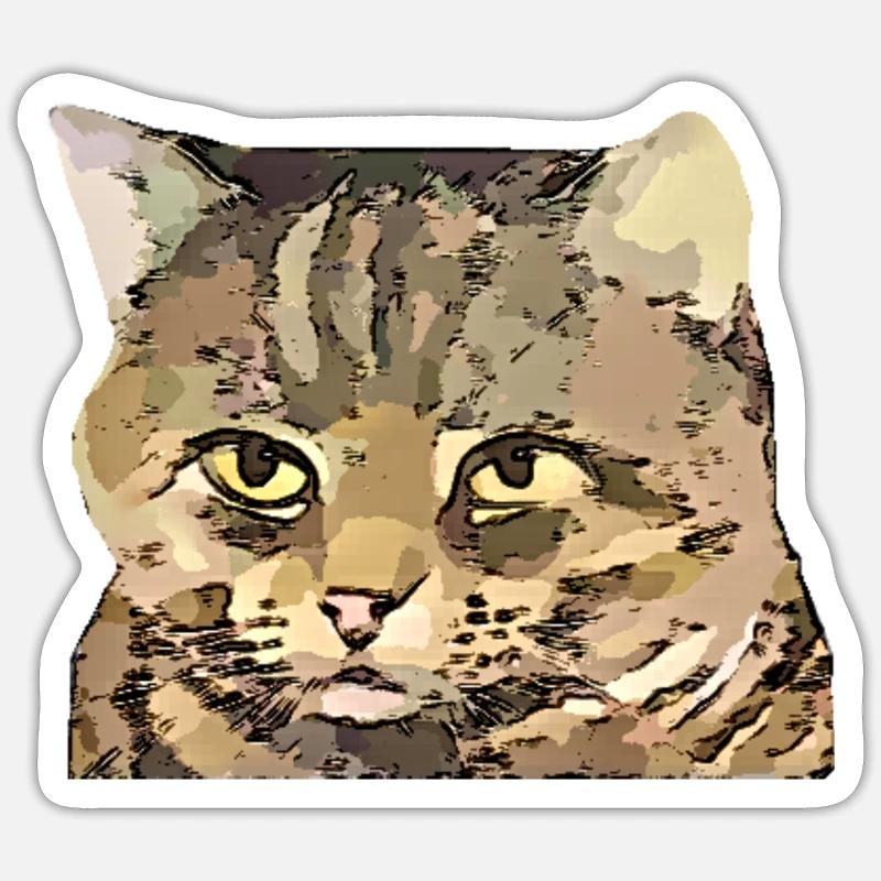 Sticker Größe S (10 x 10 cm) - 