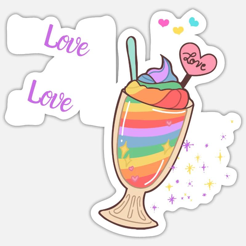 Sticker taille S (10 x 10 cm) - 