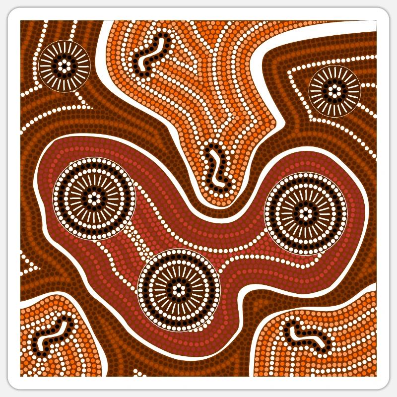 3 same and different Sticker size S (10 x 10 cm)