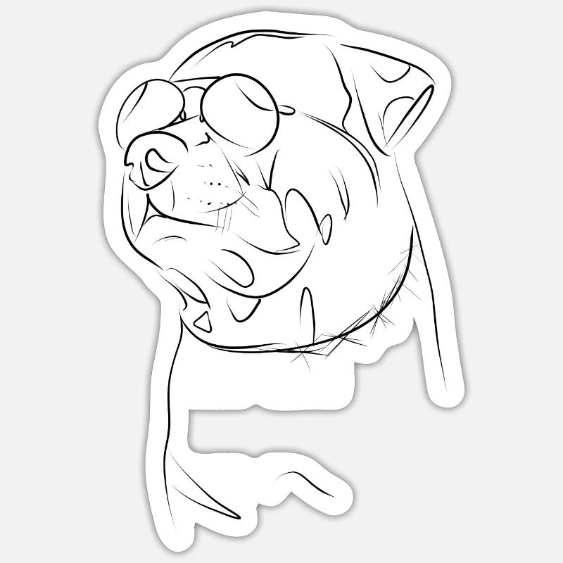 Sticker size S (10 x 10 cm) - 