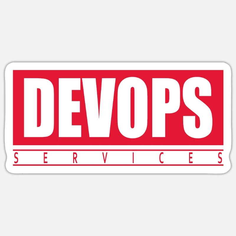 Devops marvelous - Sticker size S (10 x 10 cm) - white matte