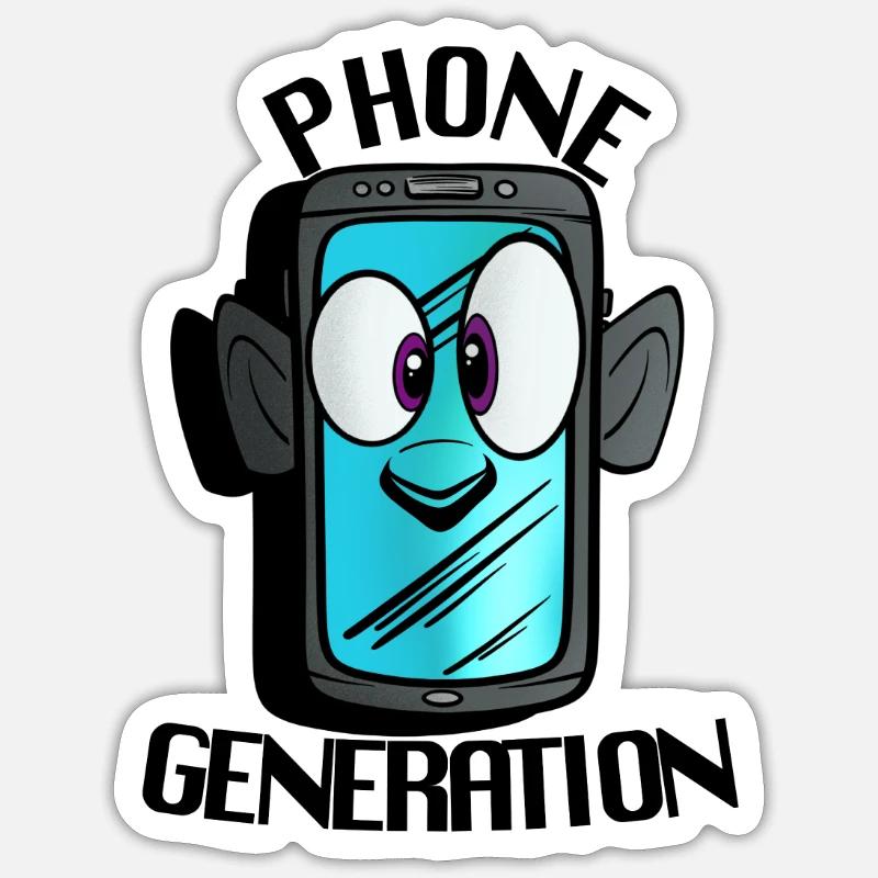 Sticker Größe S (10 x 10 cm) - 