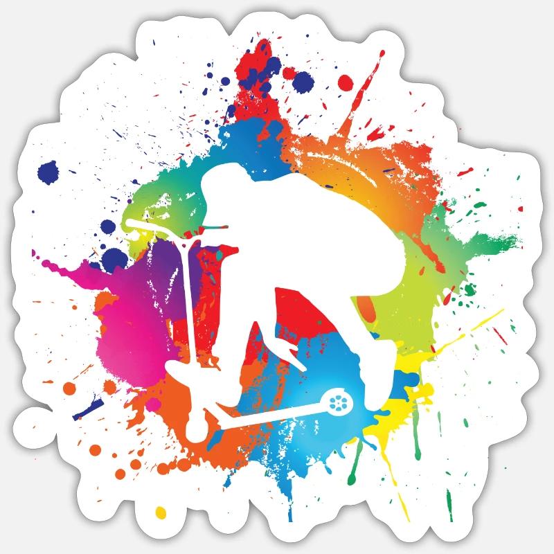 Sticker taille S (10 x 10 cm) - 