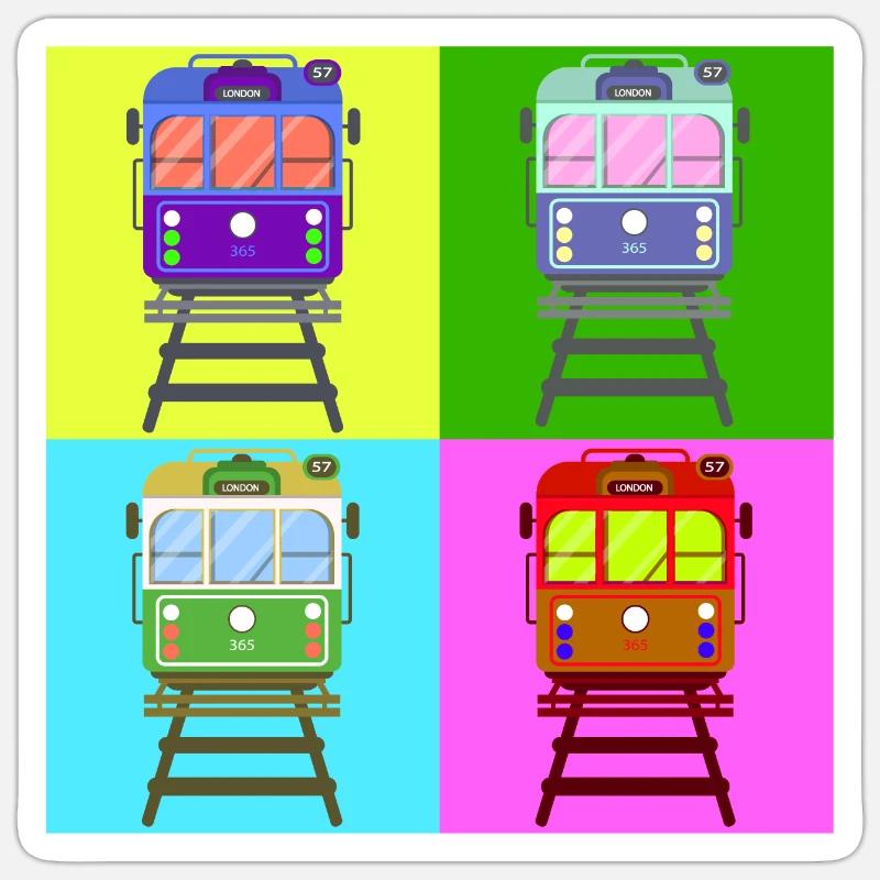 Sticker Größe S (10 x 10 cm) - 