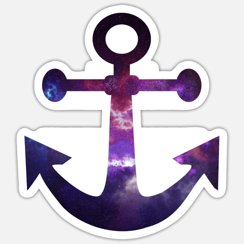 Anchor Sticker size S (10 x 10 cm)